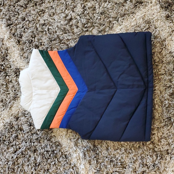 Janie Jack 3-4 Years Chevron Puffer Vest - Picture 3 of 5